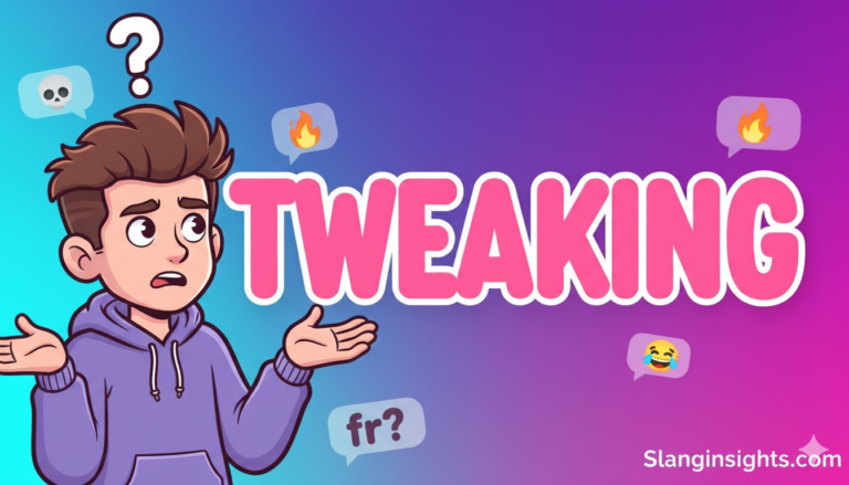 Tweaking Meaning Slang — Urban & Gen Z Definition 2026