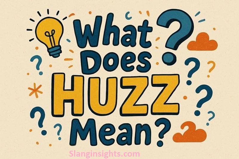 What Does Huzz Mean in Slang? Internet & Street Usage 2026