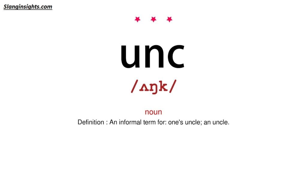 Unc Meaning Slang What It Really Means on TikTok and Text