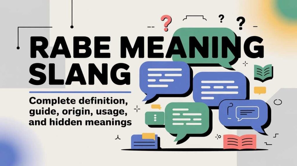 Rabe Meaning Slang in Chat & Social Media 2026