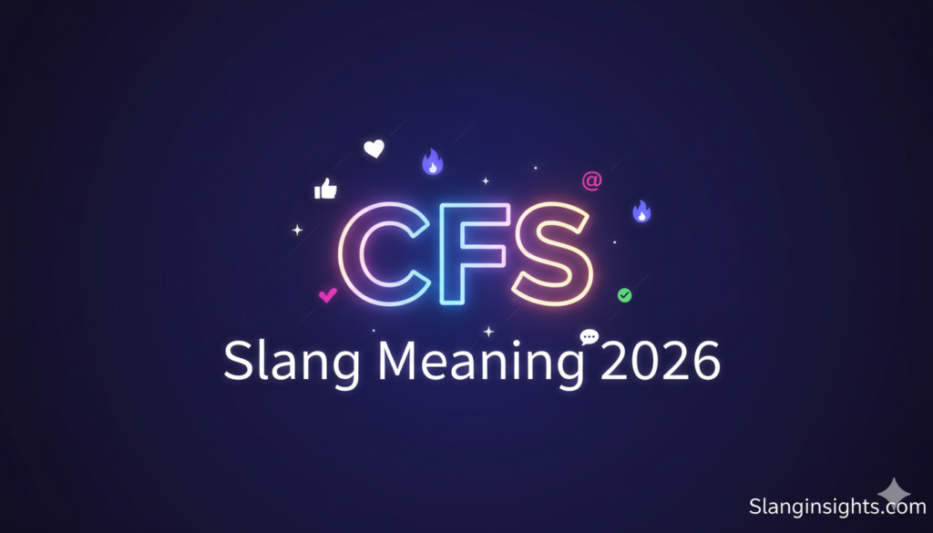 CFS Meaning Slang – Popular Online Definitions 2026