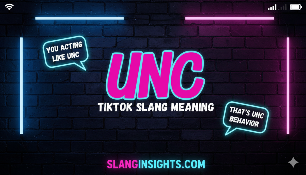Unc Slang Meaning Explained (TikTok & Text) 2026