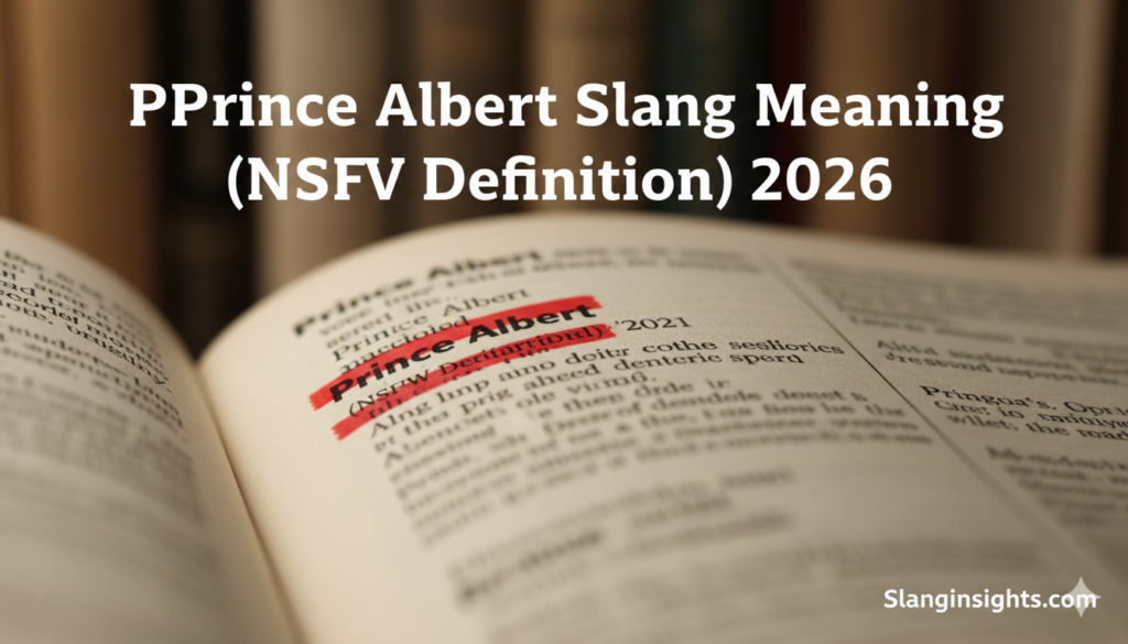 Prince Albert Slang Meaning (NSFW Definition) 2026