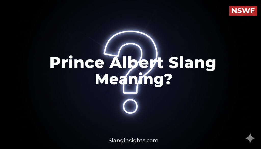 Prince Albert Slang Meaning (NSFW Definition) 2026