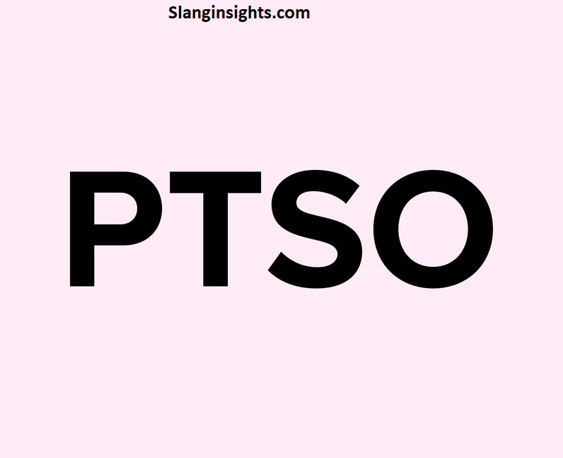 PTSO Meaning Slang Definition, Examples, and Online Usage