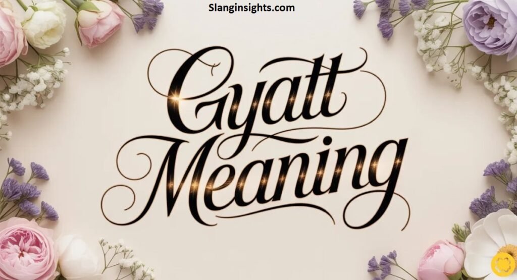 What Does “Gyatt” Mean? I Was Confused Too Here’s the Full Breakdown