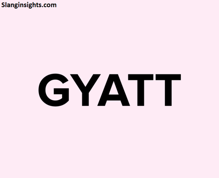 What Does “Gyatt” Mean? Definition, Origin, and Real-Life Examples