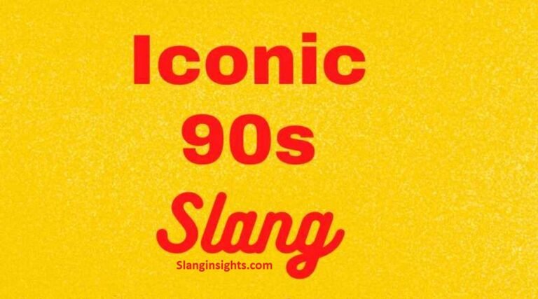 90s Slang Words Nostalgic Phrases, Origins, and Meanings Explained (2026)