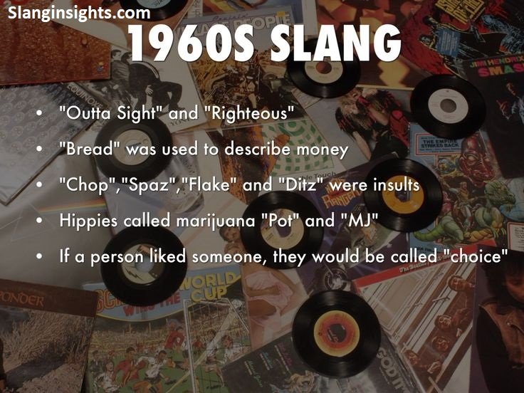 60s Slang Words 100 Groovy Terms From the Swinging Sixties