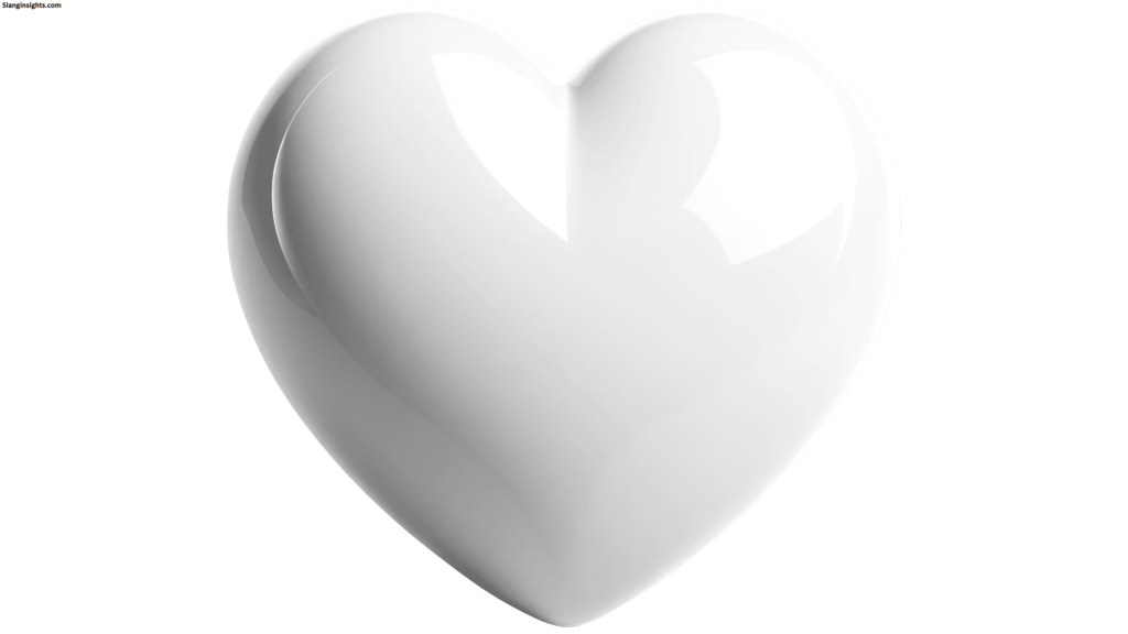 White Heart Meaning in Texts, Instagram & TikTok – Decoded