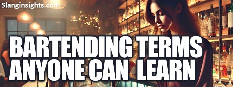 Slang Alcohol Modern, Classic, and Regional Terms