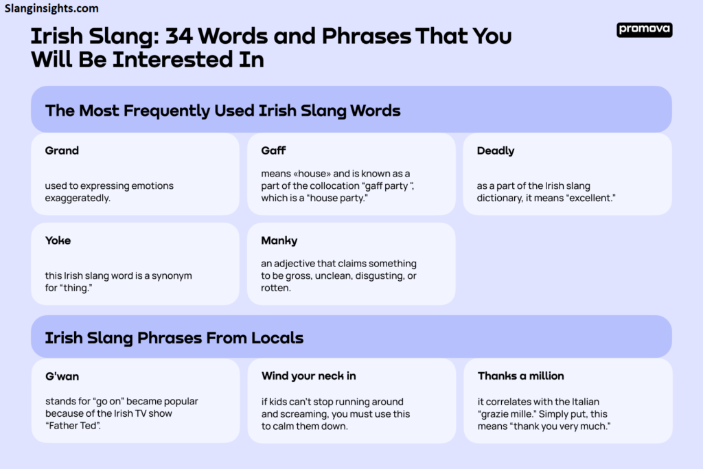 The Ultimate Guide to Irish Slang Words Translated for the Rest of the World