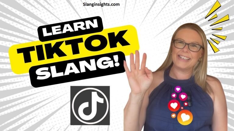 TikTok Slang Words Trending Internet Expressions with Real-Life Examples
