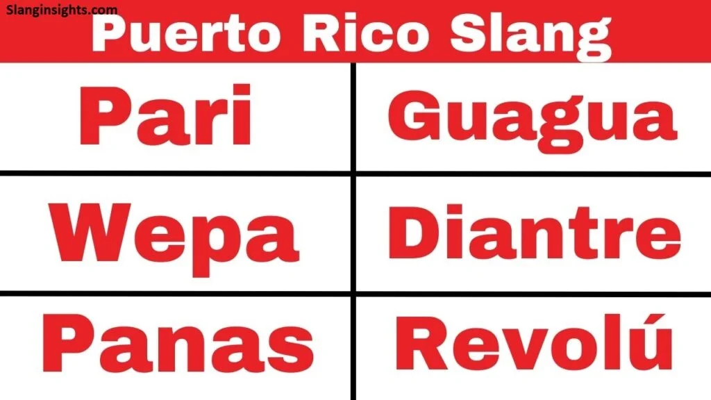 Puerto Rican Slang Bad Words A Complete Guide for Beginners