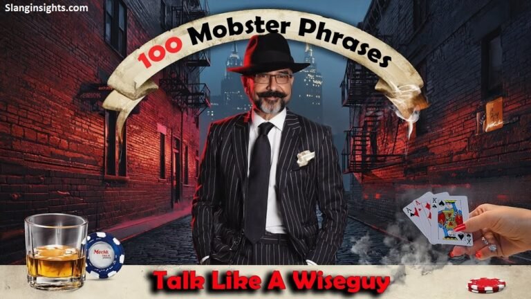 Italian Mafia Slang Words The Real Meanings Behind Classic Mob Expressions