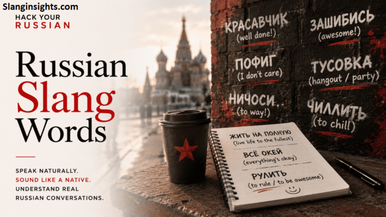 Latest Russian Slang Words Trending Among Young Russians