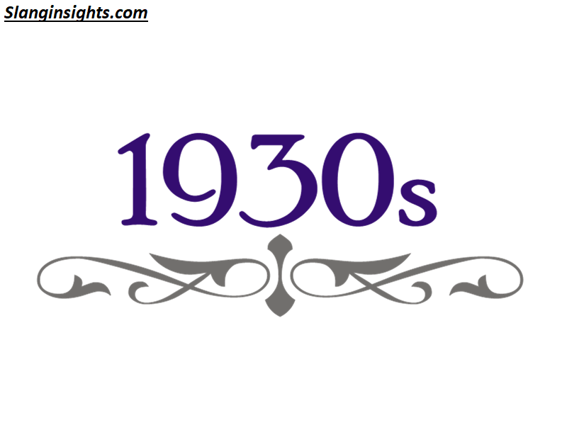 20 Wild 1930s Slang Words That Need a Comeback