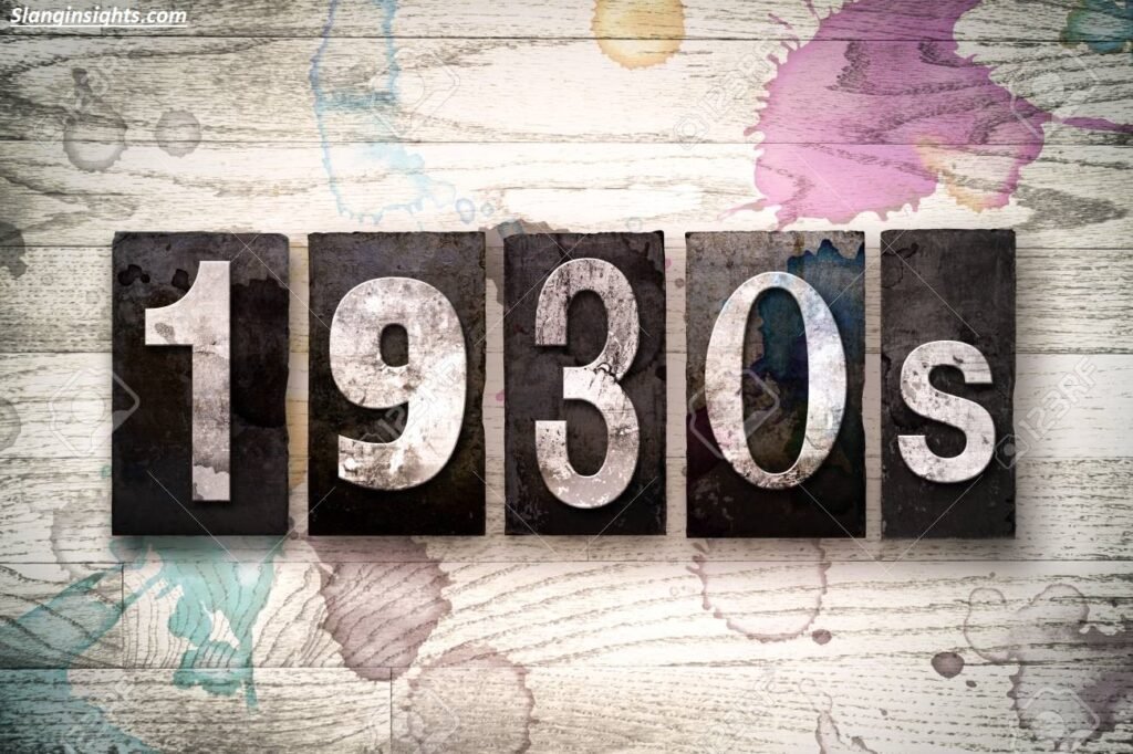 20 Wild 1930s Slang Words That Need a Comeback