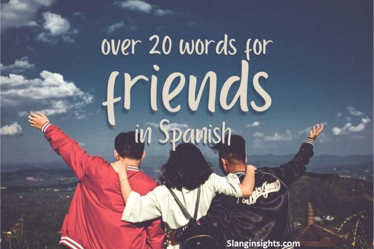 Slang for Friend Modern Ways to Say Buddy, Pal, or Best Friend