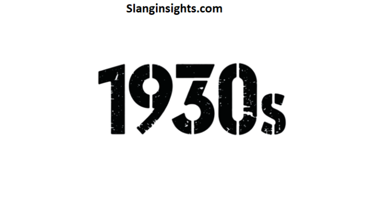 1930s Slang Funny, Classic, and Forgotten Phrases You Should Know