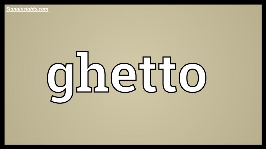 Ghetto Words 101 A Beginner’s Guide to Urban Slang