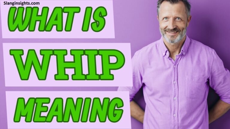 What Does Whipped Mean Slang? The Real Definition Explained