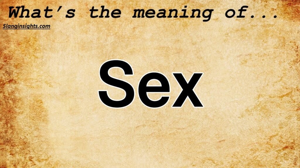 Sex Slang Words The Ultimate List With Definitions & Examples