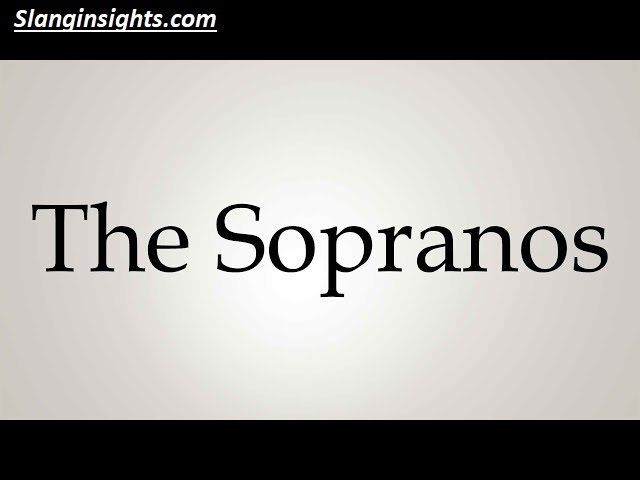 Sopranos Lingo That Actually Came From Real Mob Life
